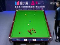 2025斯诺克西安大奖赛16进8 加里·威尔逊5-0贺国强 20251010